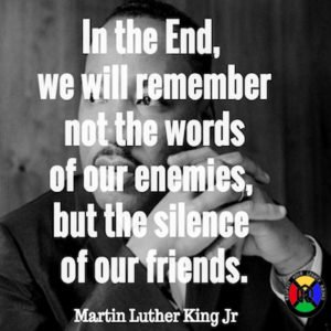 Martin Luther King Jr Silence Quote