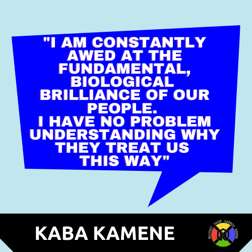 Kaba Kamene Quote - Awe