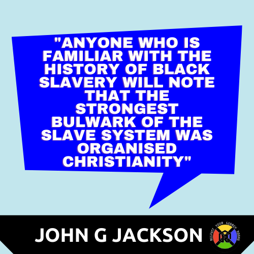 John G Jackson Quote - Christianity